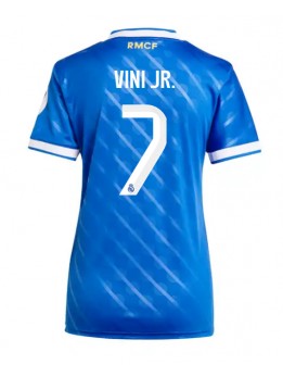 Zenske Futbalové oblečenie Real Madrid Vinicius Junior #7 2025-26 Krátky Rukáv - Tretina